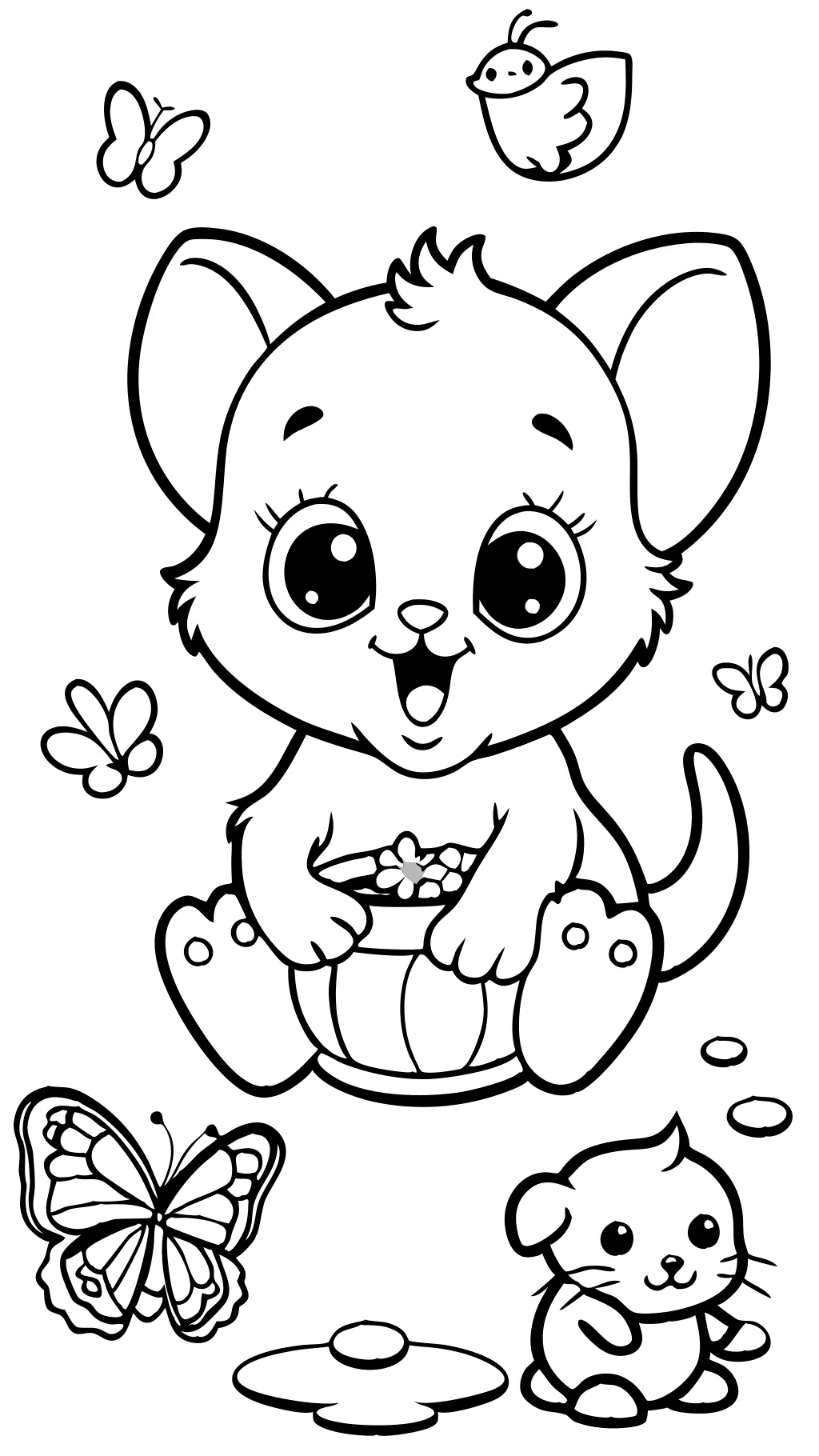 baby animals coloring pages